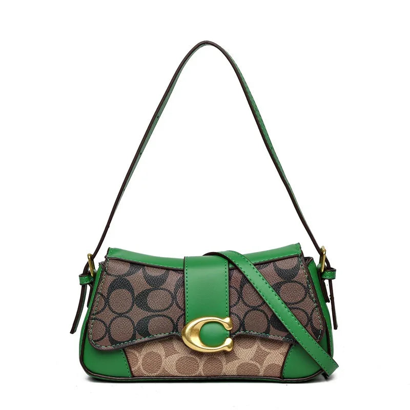 Latest crossbody bag, fashionable retro small square bag, versatile women's temperament, versatile shoulder bag, underarm bag