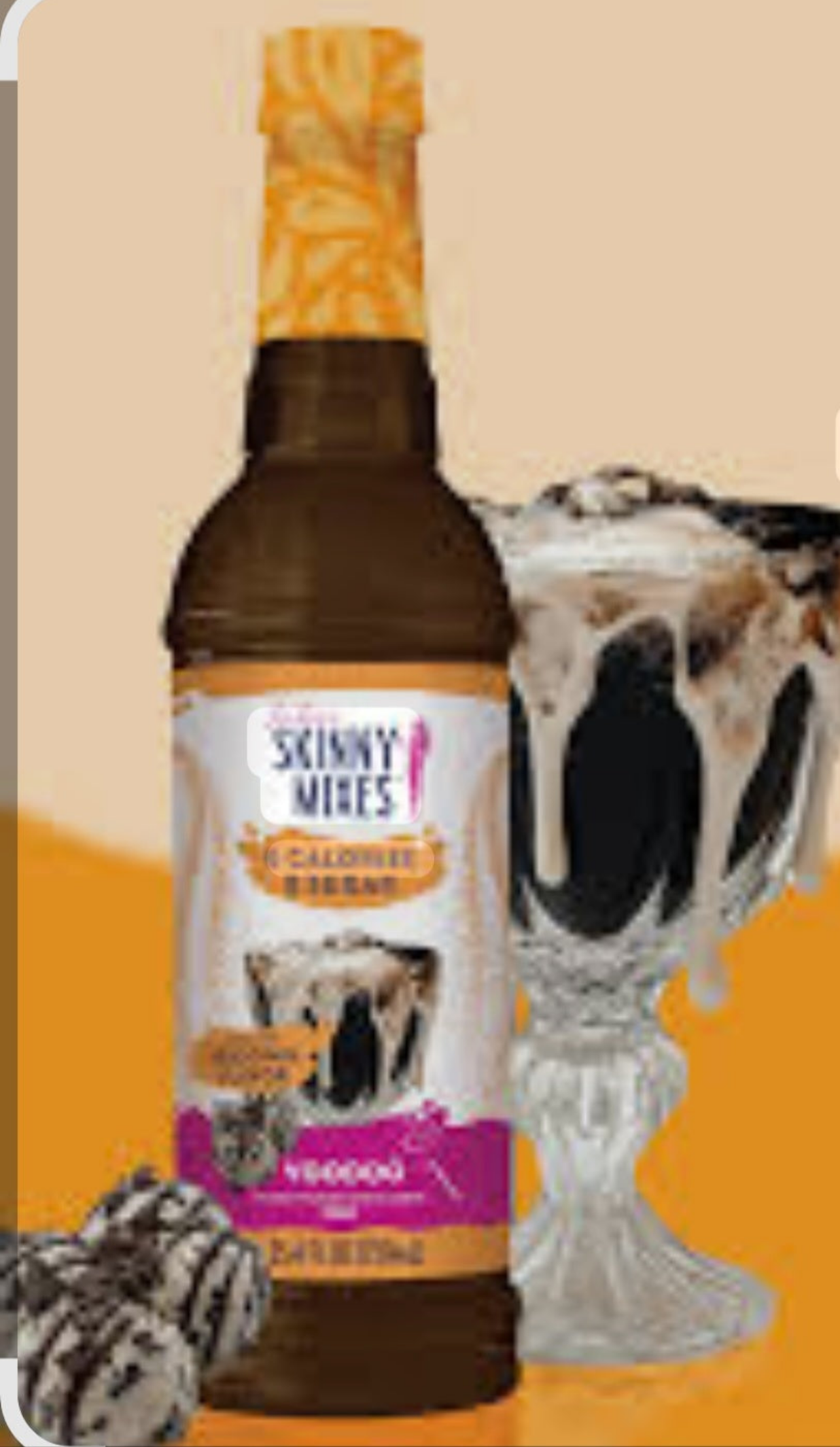 NEW ...Voodoo flavored  BY Jordan's Skinny Syrup