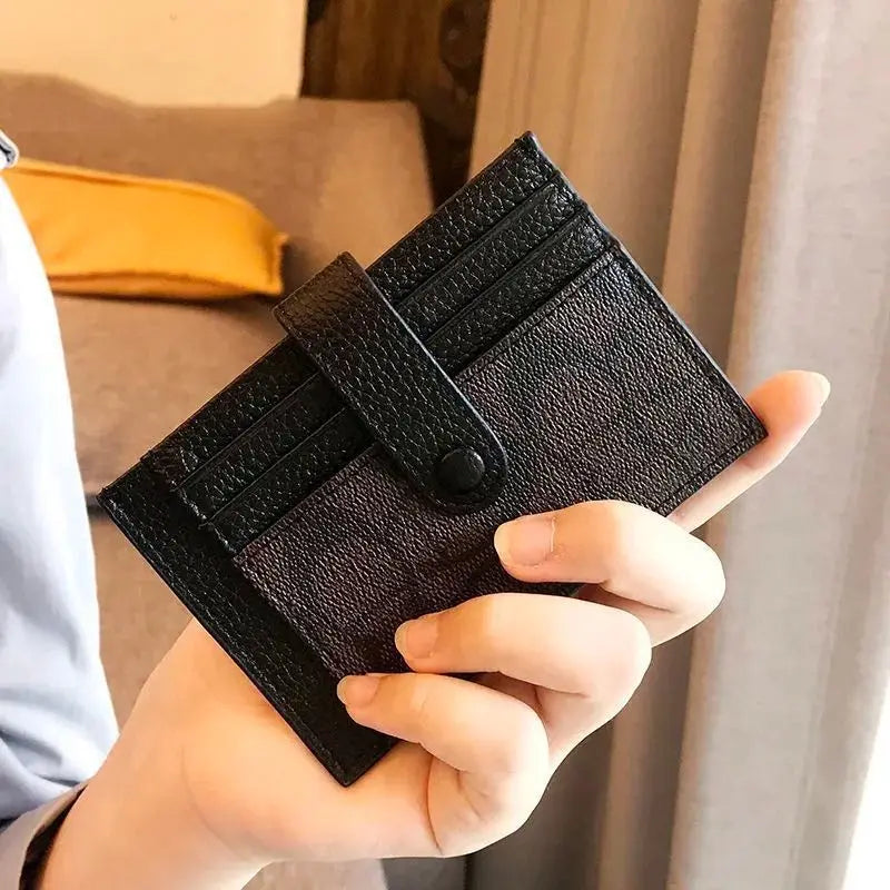 Ultra-thin Ins Style Card Holder Fashion Mini Short Envelope For Women Appliques Card&ID Wallet Credit Card Purse