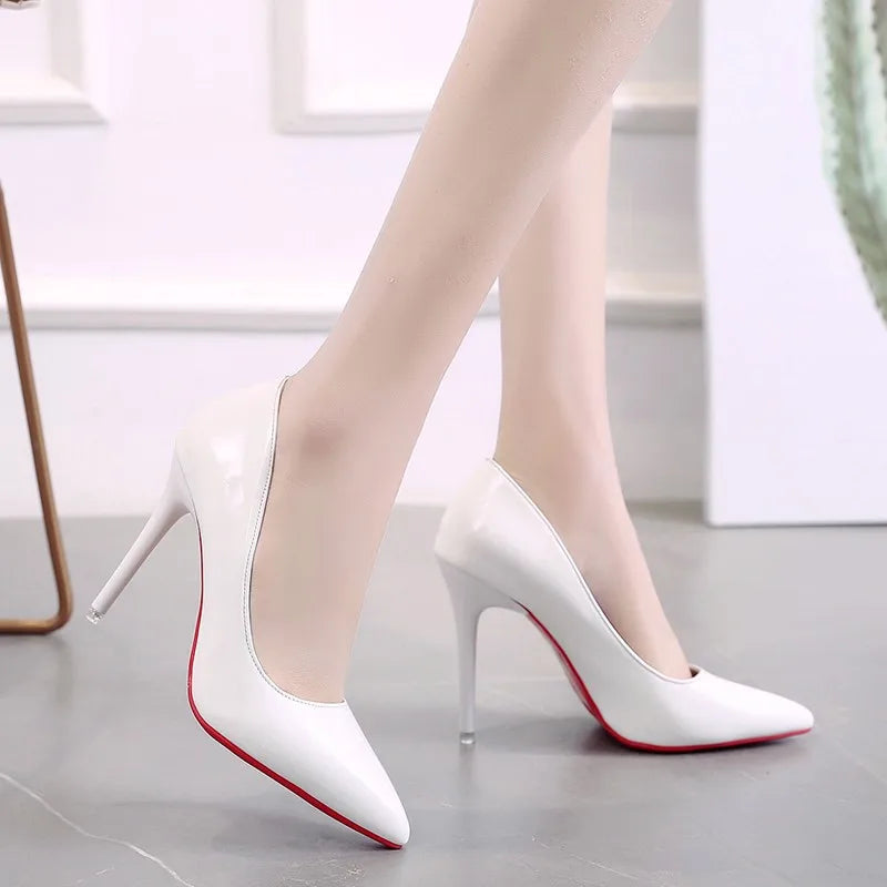 Women's pointed high heels