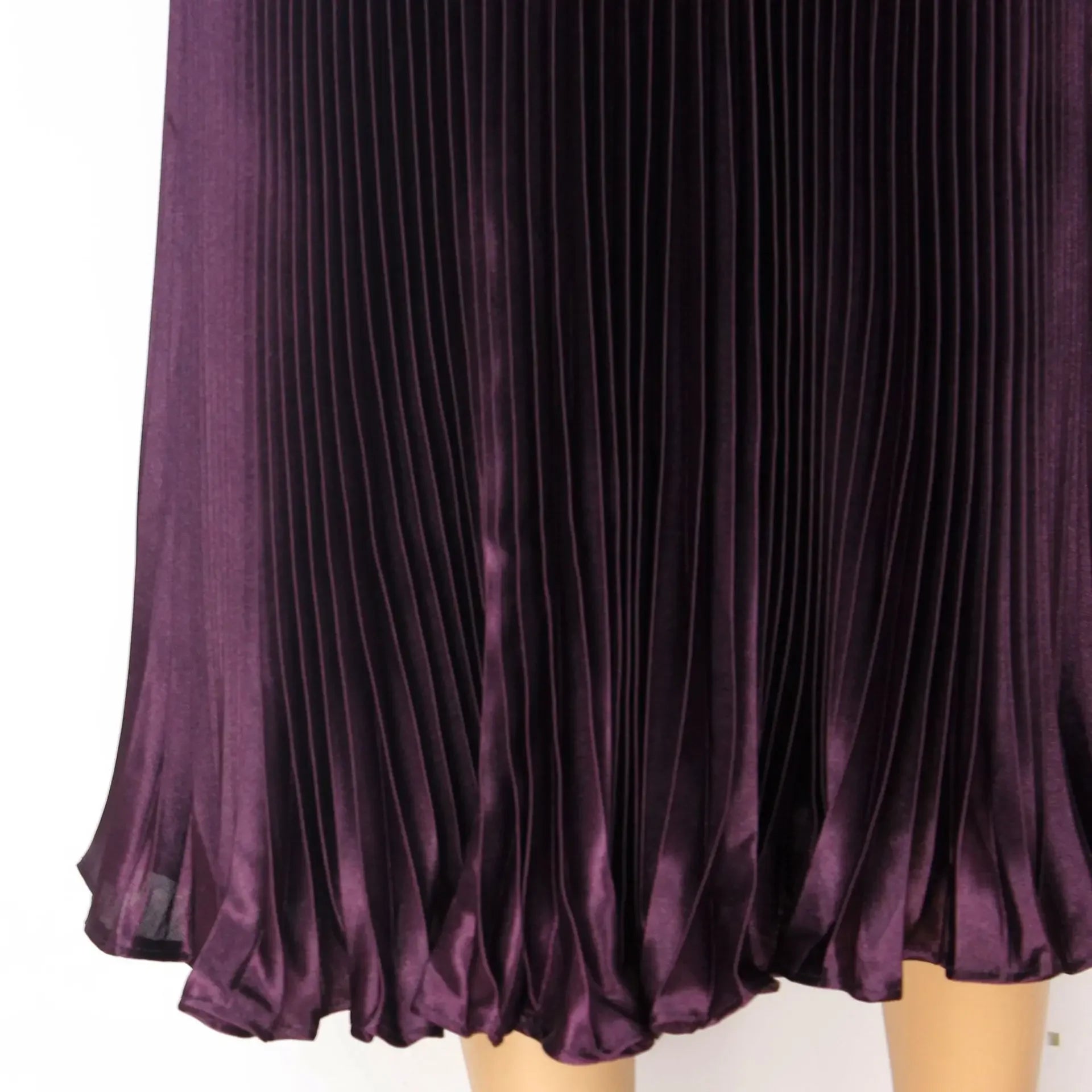 Women's Long Dress Skirt  Pleated  Long Accordion Skirt