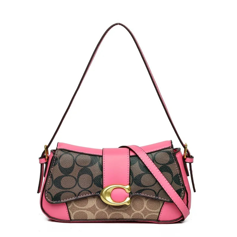 Latest crossbody bag, fashionable retro small square bag, versatile women's temperament, versatile shoulder bag, underarm bag