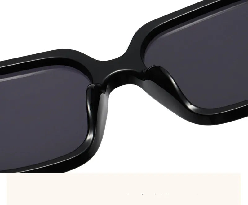 Fashion Square Frame Sunglasses for Women Luxury UV Protection Large Frame