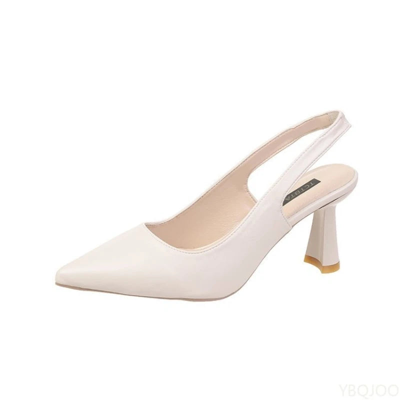 pointed high heels Women's Casual  shoe Fashion elegant ladies shoes  by Zapatillas Mujer ﻿