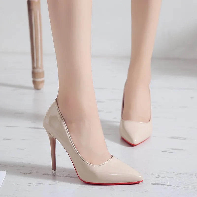 Women's pointed high heels