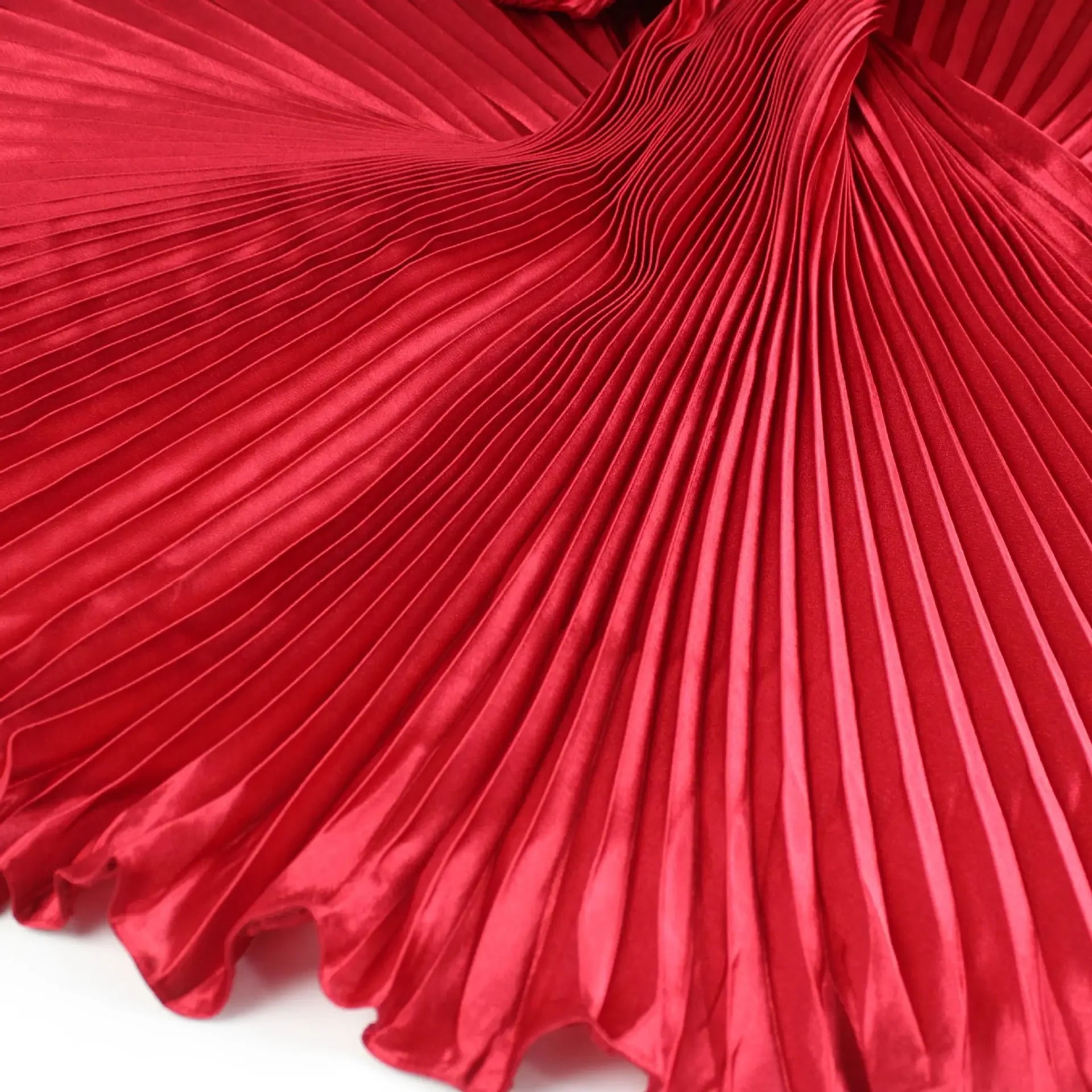 Women's Long Dress Skirt  Pleated  Long Accordion Skirt