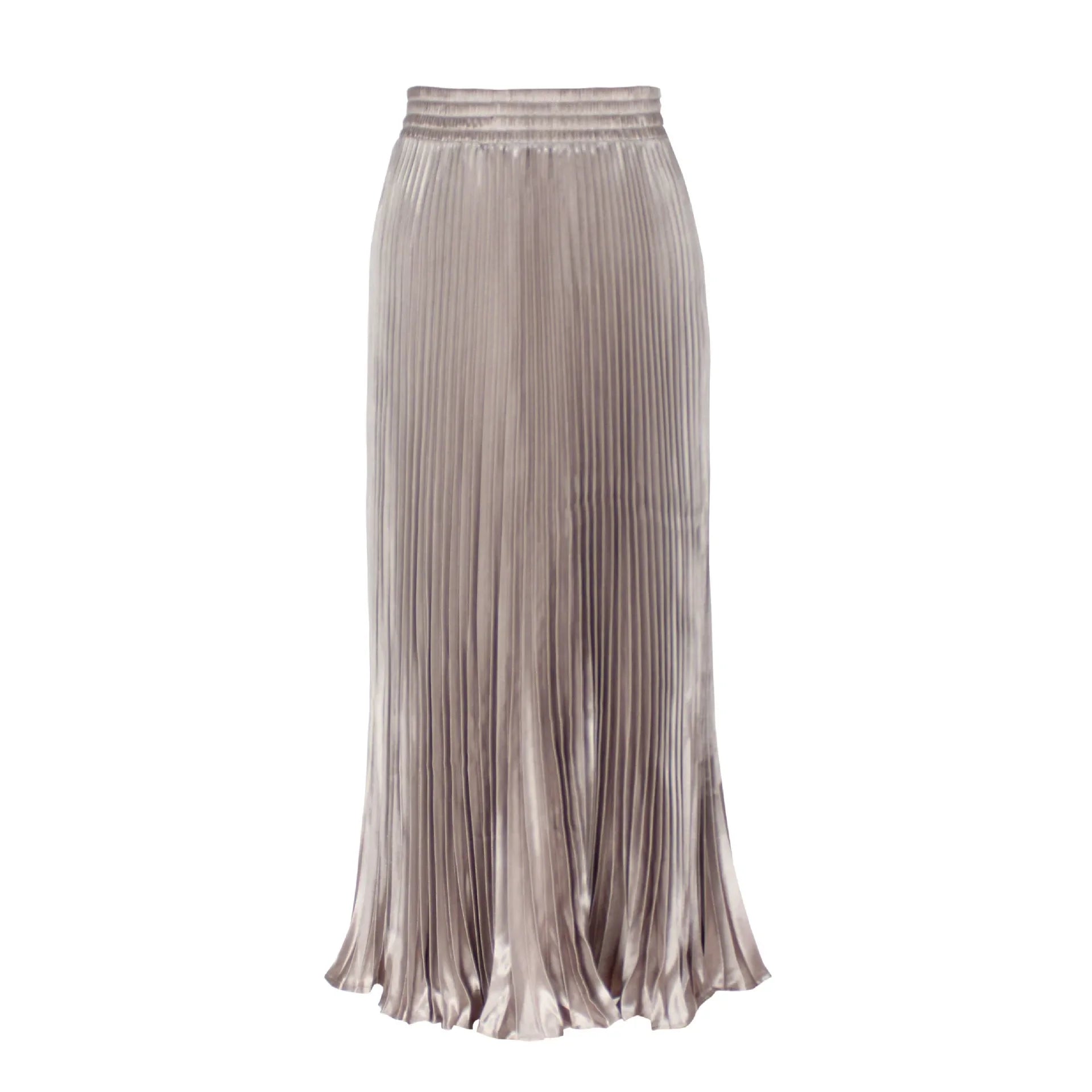 Women's Long Dress Skirt  Pleated  Long Accordion Skirt