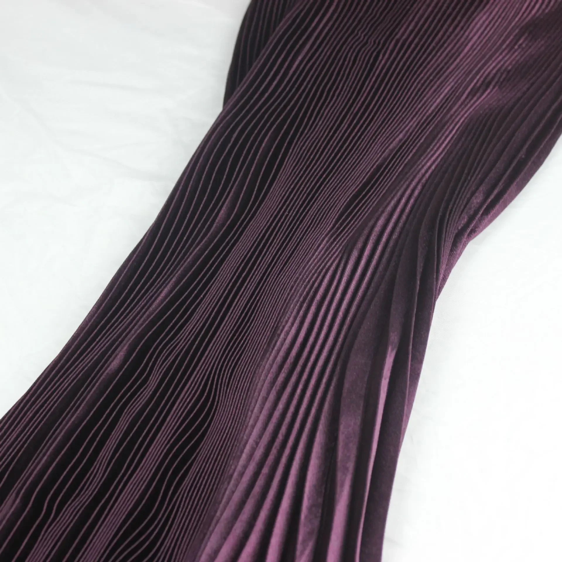 Women's Long Dress Skirt  Pleated  Long Accordion Skirt