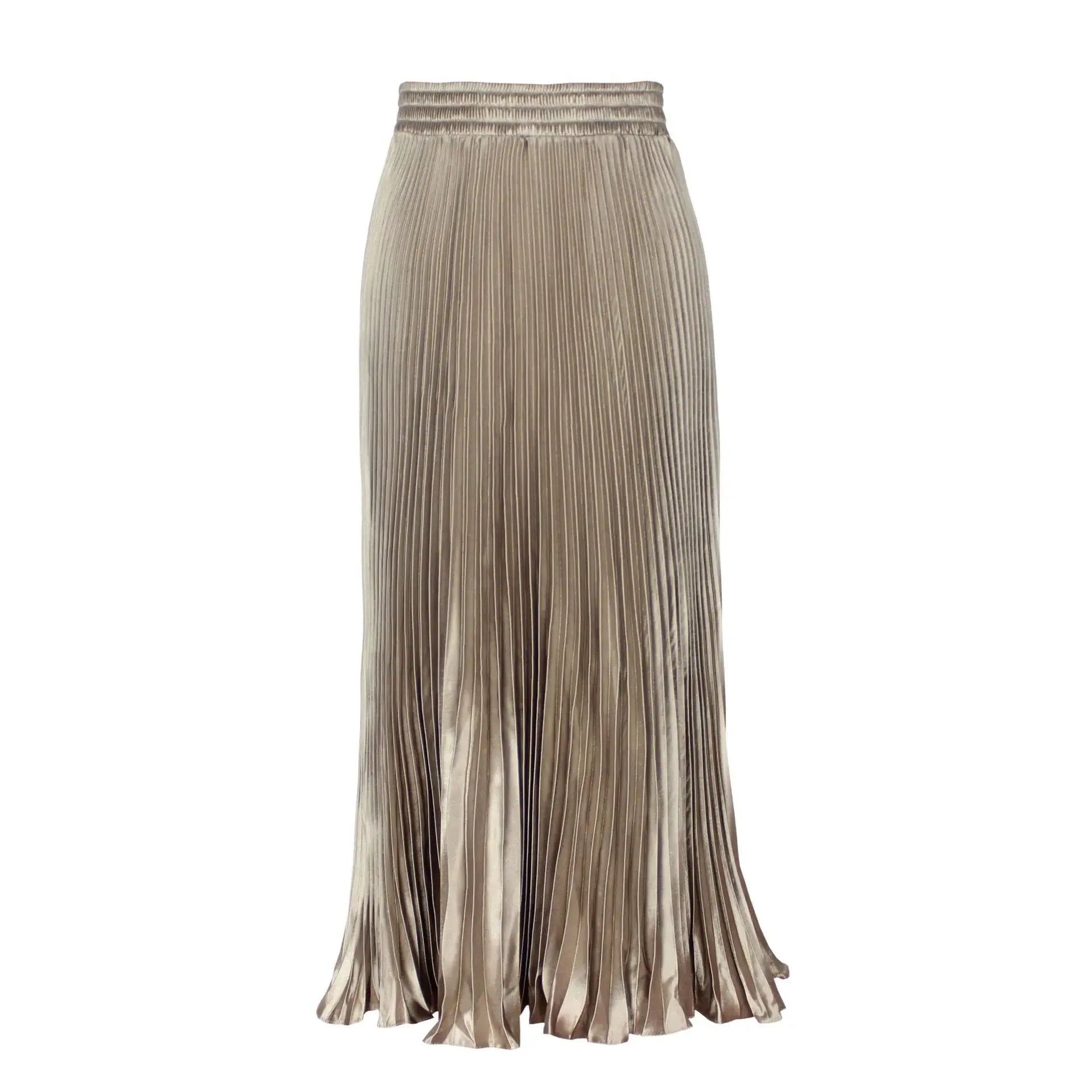 Women's Long Dress Skirt  Pleated  Long Accordion Skirt