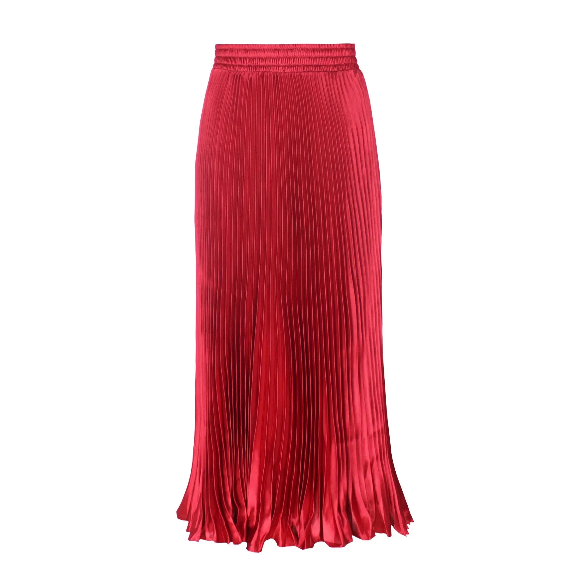Women's Long Dress Skirt  Pleated  Long Accordion Skirt