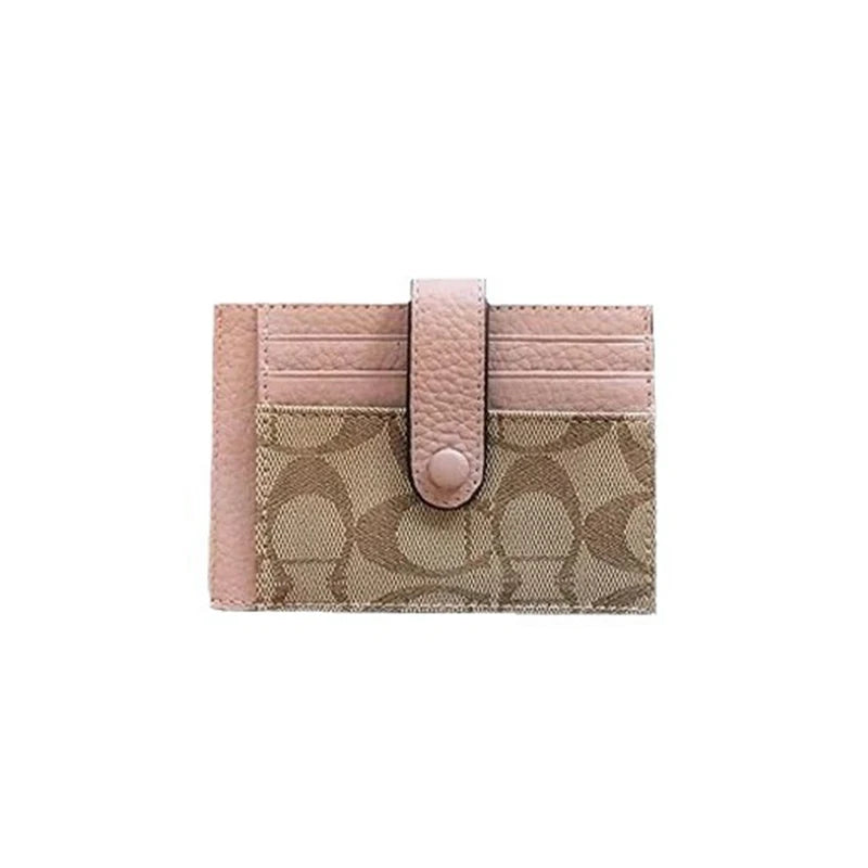 Ultra-thin Ins Style Card Holder Fashion Mini Short Envelope For Women Appliques Card&ID Wallet Credit Card Purse