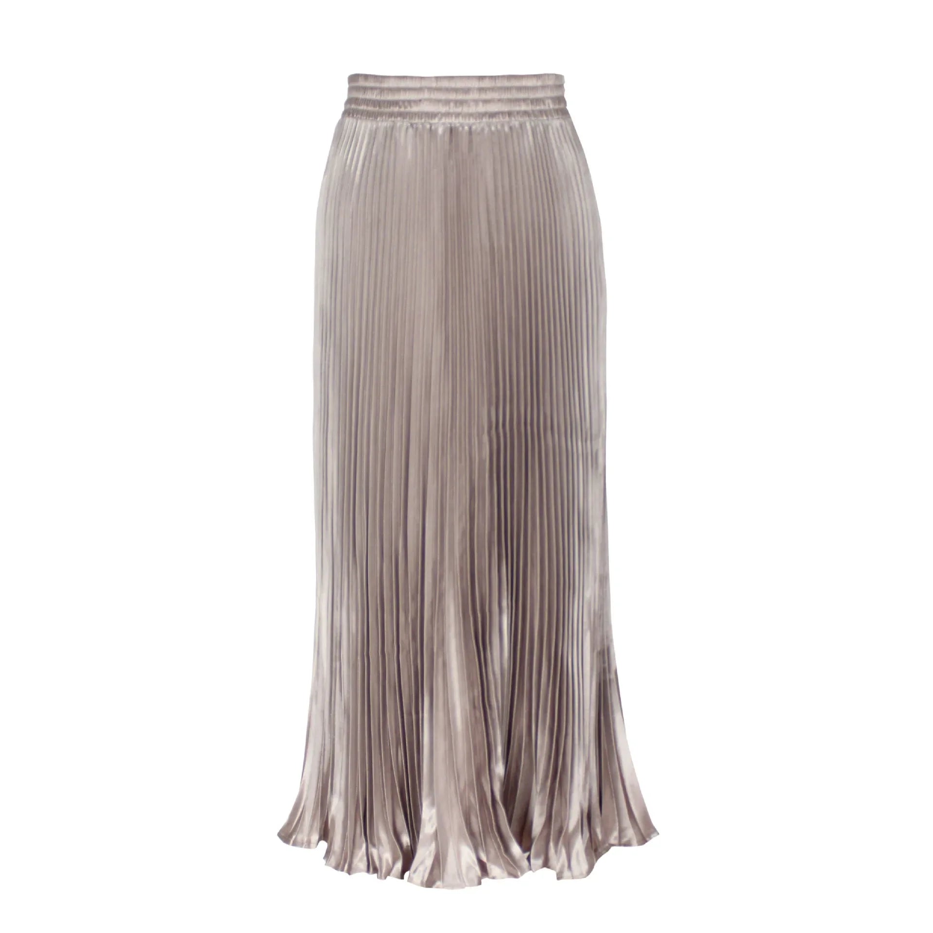 Women's Long Dress Skirt  Pleated  Long Accordion Skirt