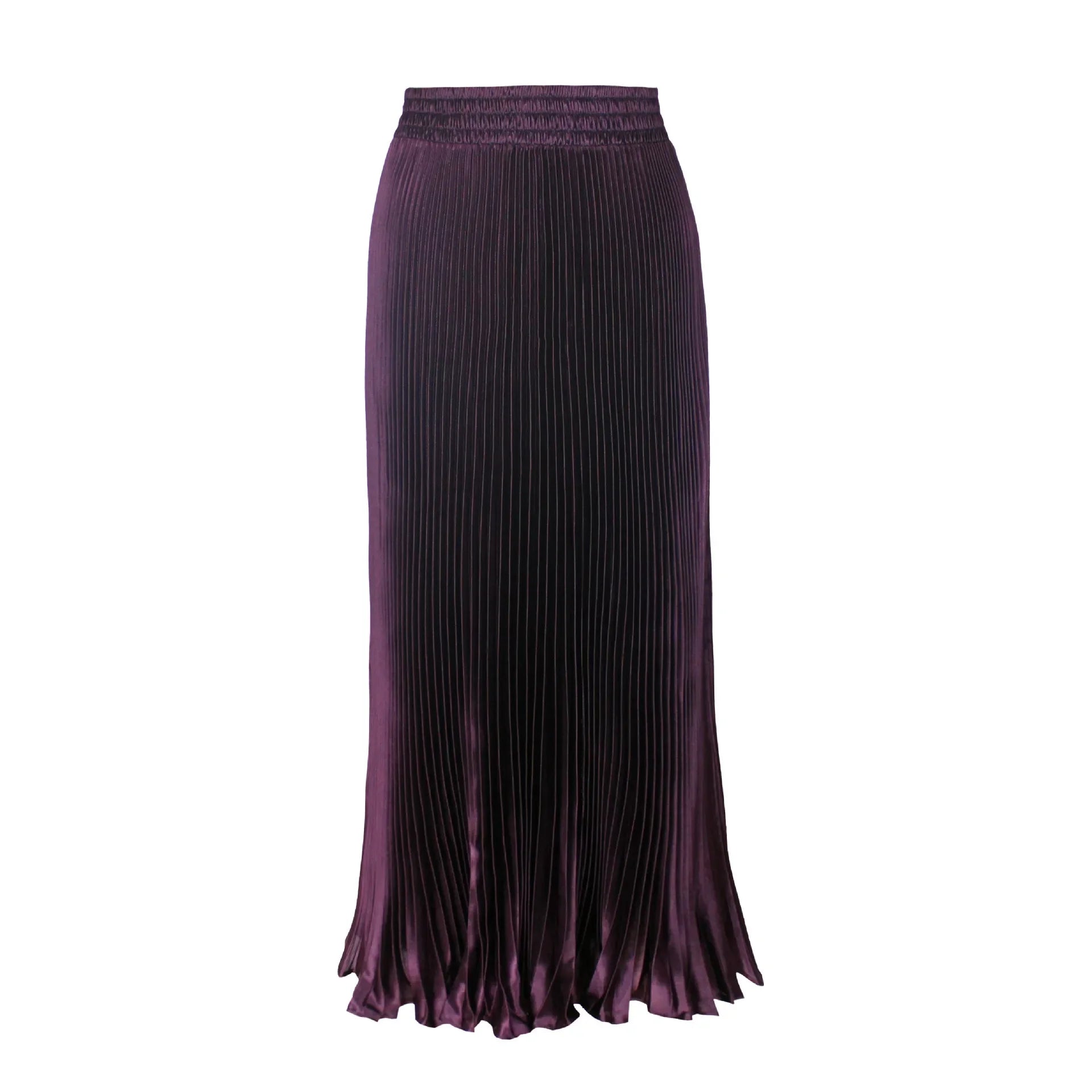 Women's Long Dress Skirt  Pleated  Long Accordion Skirt