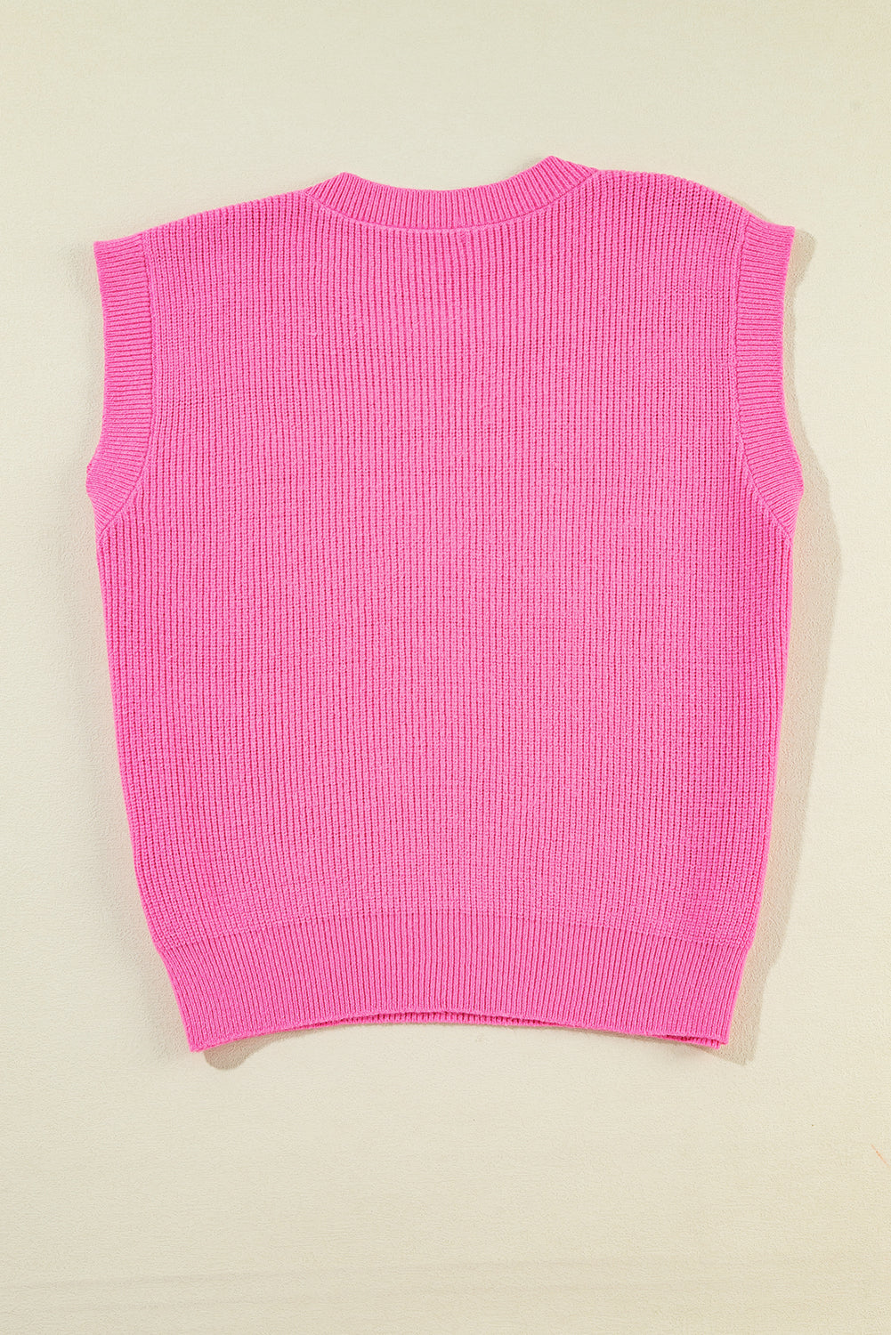 Bonbon Sequins American Flag Loose Knit Tee