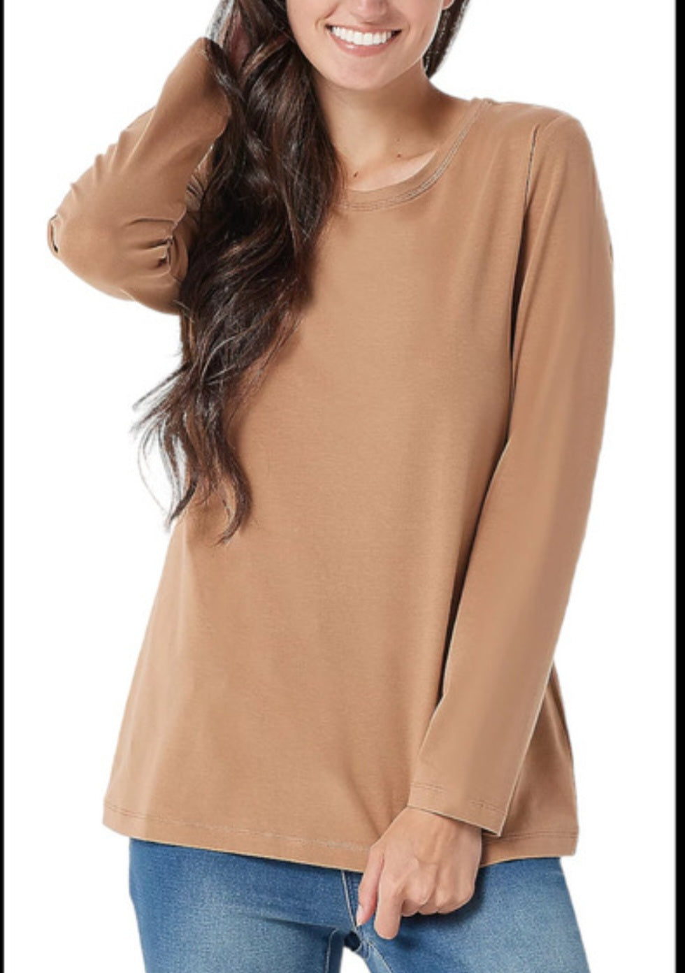 Brown Zenana Layering Top