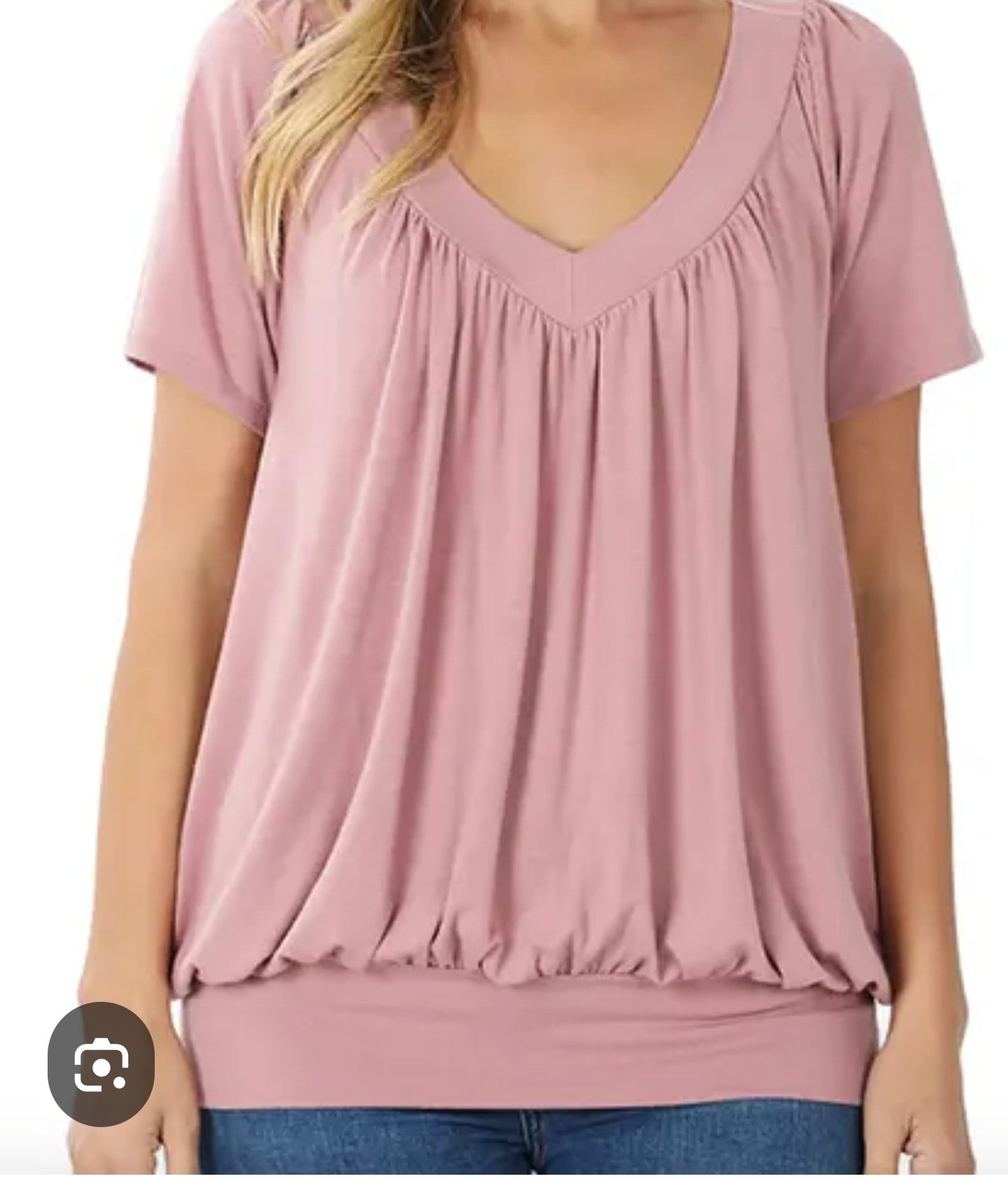 Zenana Outfitters Mauve  Top