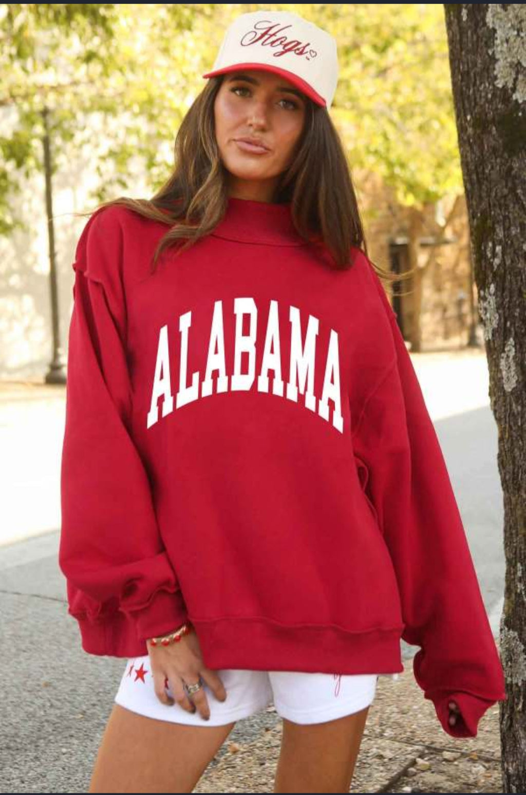 Reversible Alabama/AL sweatshirt