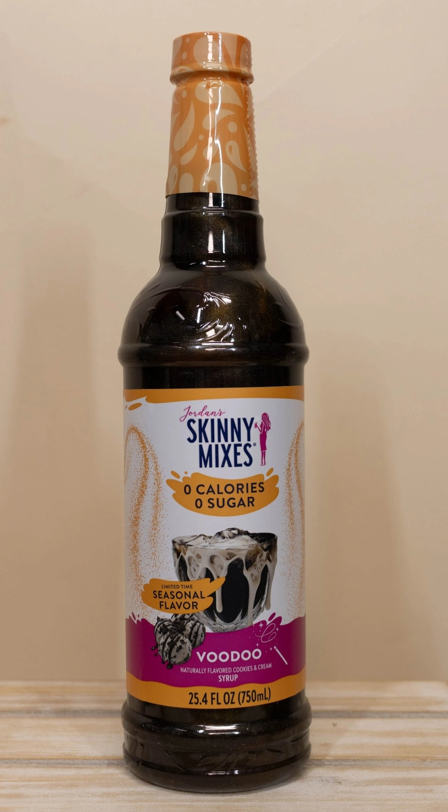 NEW ...Voodoo flavored  BY Jordan's Skinny Syrup