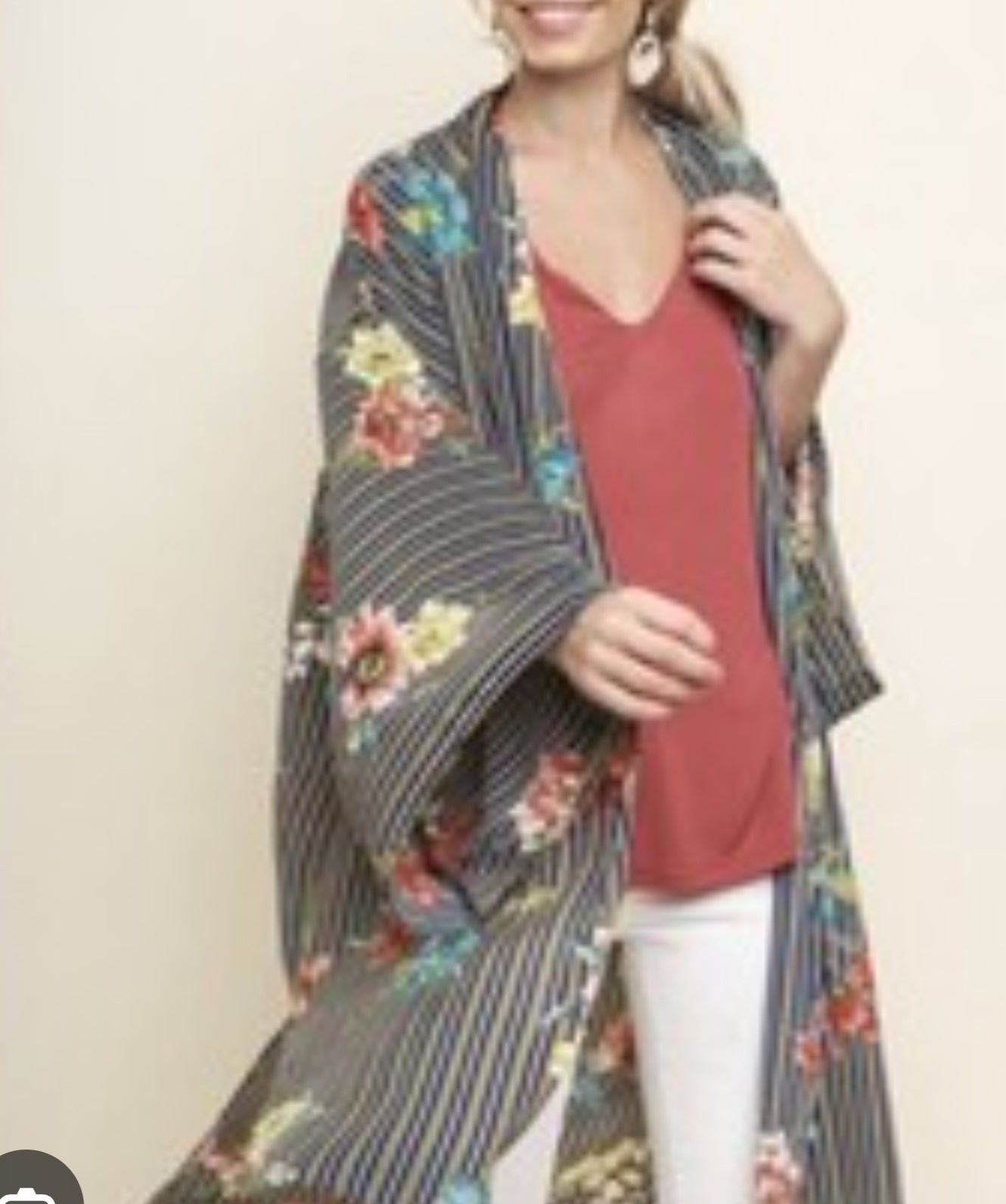 Beautiful Floral Umgee Cardigan