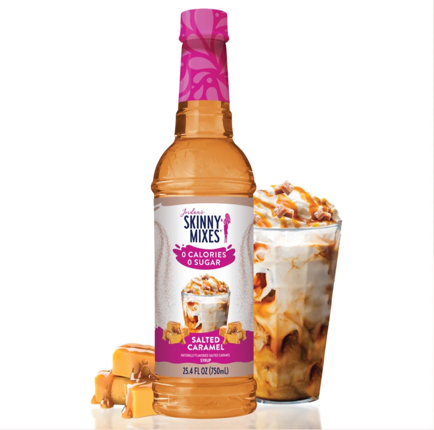 Salted Caramel flavored Jordan's Skinny Syrup