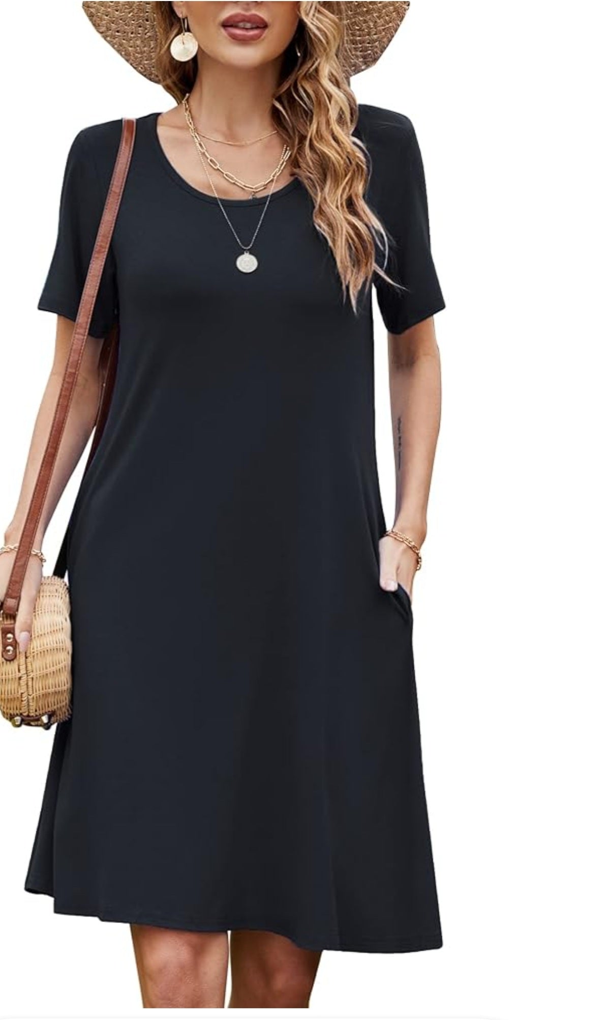 Black Swing Dress
