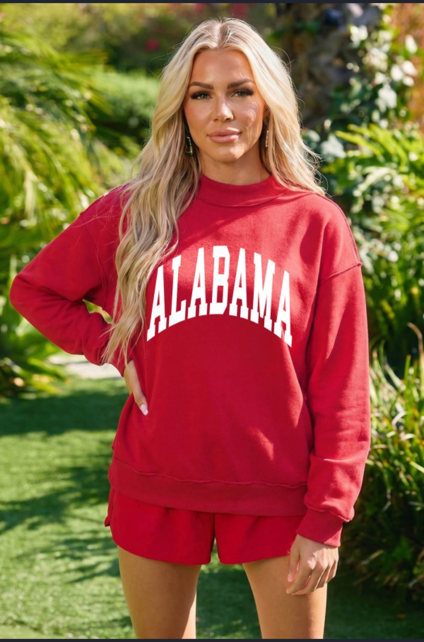 Reversible Alabama/AL sweatshirt
