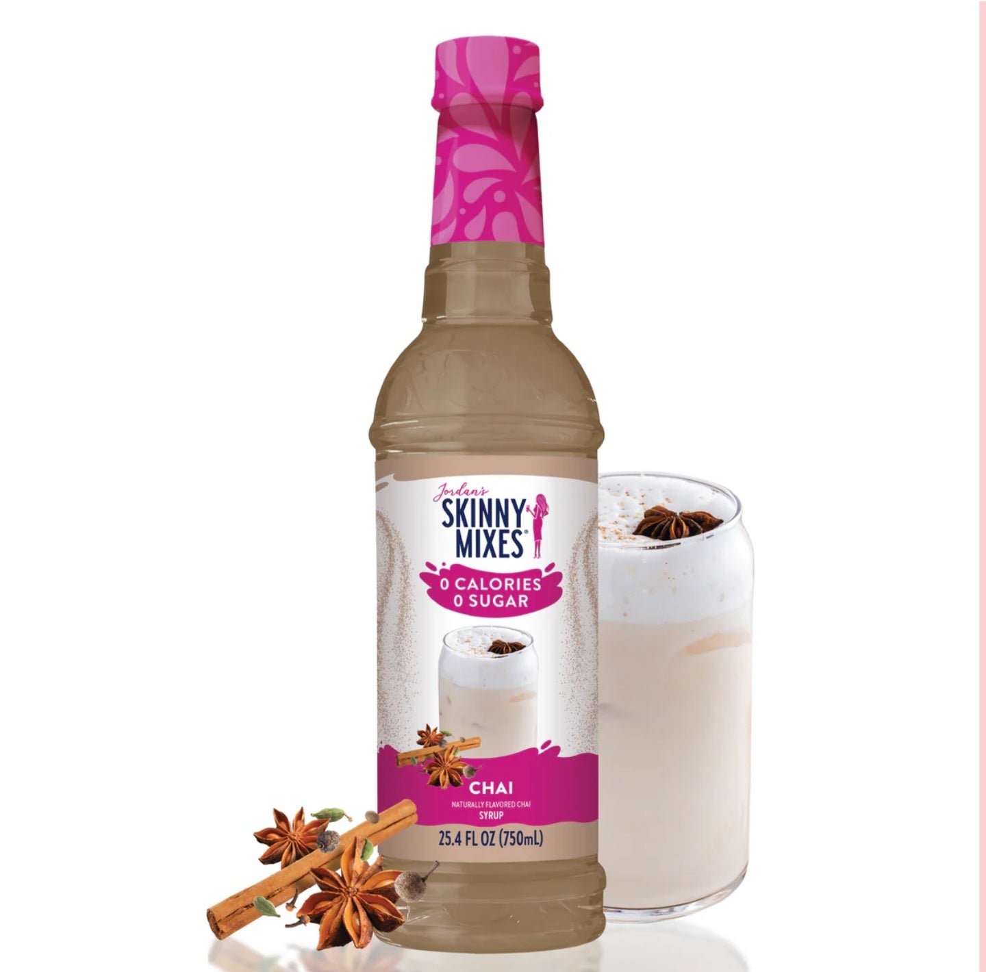 Chai flavored Jordan's Skinny Syrup