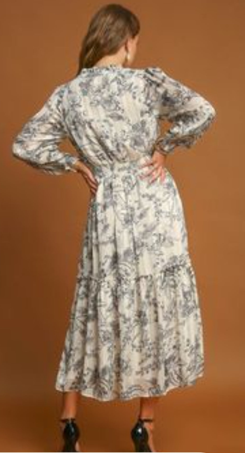 Beautiful Umgee  Fall Flower Dress (lined)